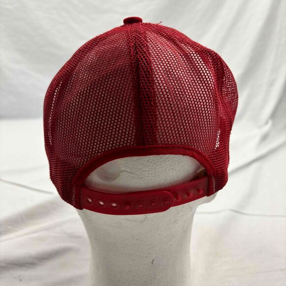 Vintage 1988 Unisex Trucker Cap Red Super Bowl XXIII Mesh One Size - Picture 5 of 11